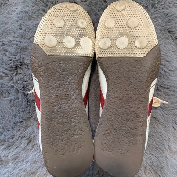 Bally Sneakers Frannie Women size 7.5 Leather White - Picture 5 of 12